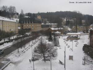 Město Jánské Lázně - Kolonáda, náměstí Svobody - 29.1.2026 v 08:45