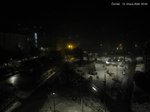 Město Jánské Lázně - Kolonáda, náměstí Svobody - 12.2.2026 v 00:45