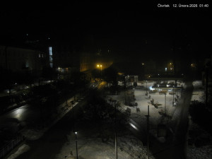 Město Jánské Lázně - Kolonáda, náměstí Svobody - 12.2.2026 v 01:45