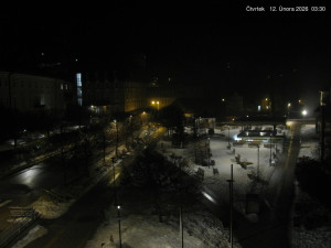 Město Jánské Lázně - Kolonáda, náměstí Svobody - 12.2.2026 v 03:32