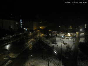 Město Jánské Lázně - Kolonáda, náměstí Svobody - 12.2.2026 v 04:32