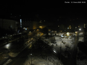 Město Jánské Lázně - Kolonáda, náměstí Svobody - 12.2.2026 v 05:02