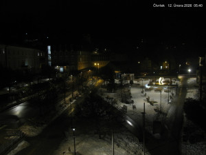 Město Jánské Lázně - Kolonáda, náměstí Svobody - 12.2.2026 v 05:45