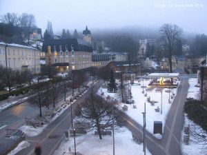 Město Jánské Lázně - Kolonáda, náměstí Svobody - 12.2.2026 v 07:15