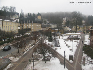 Město Jánské Lázně - Kolonáda, náměstí Svobody - 12.2.2026 v 08:45