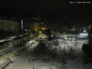 Město Jánské Lázně - Kolonáda, náměstí Svobody - 17.2.2026 v 03:45