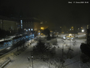 Město Jánské Lázně - Kolonáda, náměstí Svobody - 17.2.2026 v 05:45