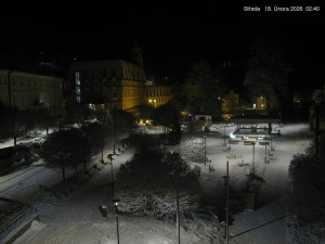 Město Jánské Lázně - Kolonáda, náměstí Svobody - 18.2.2026 v 02:45
