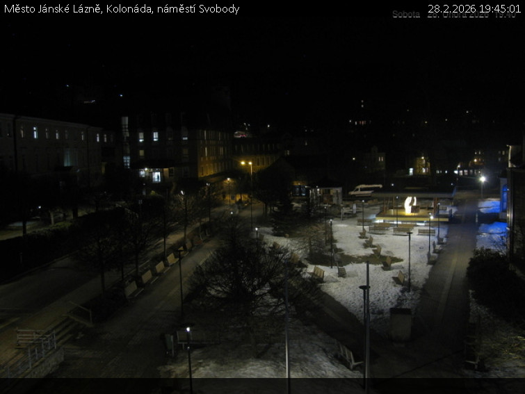Město Jánské Lázně - Kolonáda, náměstí Svobody - 28.2.2026 v 19:45