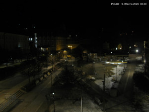 Město Jánské Lázně - Kolonáda, náměstí Svobody - 9.3.2026 v 03:45