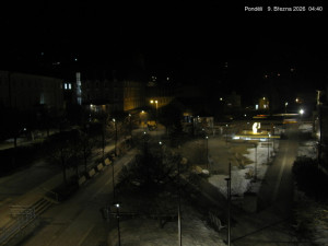 Město Jánské Lázně - Kolonáda, náměstí Svobody - 9.3.2026 v 04:45