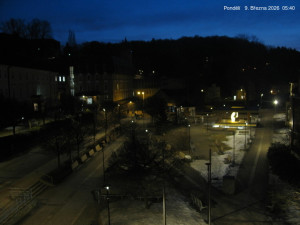 Město Jánské Lázně - Kolonáda, náměstí Svobody - 9.3.2026 v 05:45