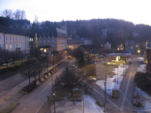 Město Jánské Lázně - Kolonáda, náměstí Svobody - 9.3.2026 v 06:02