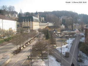 Město Jánské Lázně - Kolonáda, náměstí Svobody - 9.3.2026 v 08:45