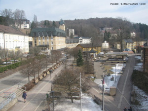 Město Jánské Lázně - Kolonáda, náměstí Svobody - 9.3.2026 v 12:02