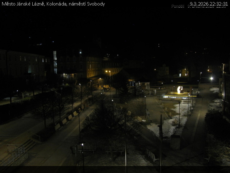 Město Jánské Lázně - Kolonáda, náměstí Svobody - 9.3.2026 v 22:32