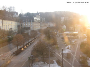 Město Jánské Lázně - Kolonáda, náměstí Svobody - 14.3.2026 v 06:45