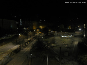 Město Jánské Lázně - Kolonáda, náměstí Svobody - 20.3.2026 v 03:45