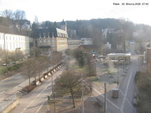 Město Jánské Lázně - Kolonáda, náměstí Svobody - 20.3.2026 v 07:45