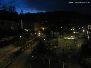 Město Jánské Lázně - Kolonáda, náměstí Svobody - 5.4.2026 v 05:45