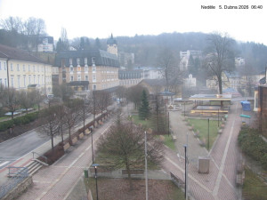 Město Jánské Lázně - Kolonáda, náměstí Svobody - 5.4.2026 v 06:45