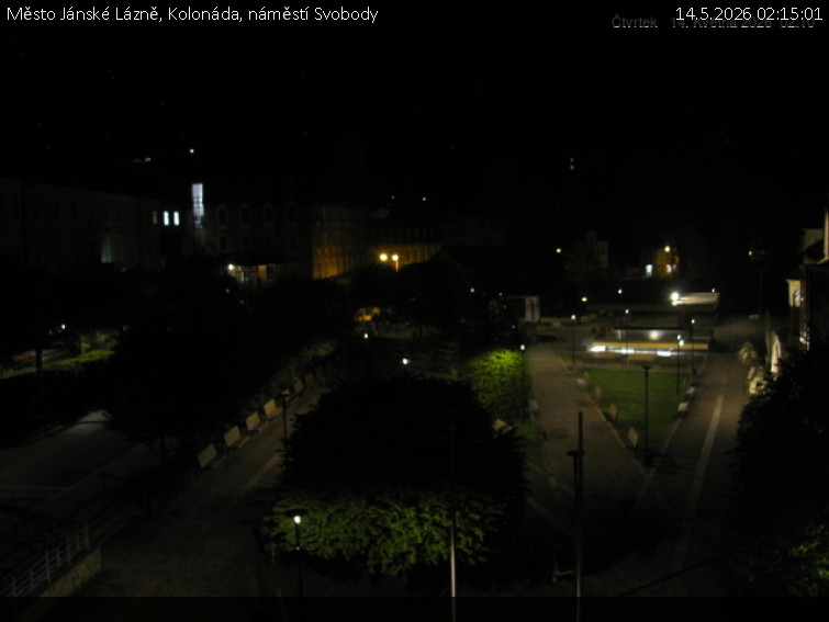 Město Jánské Lázně - Kolonáda, náměstí Svobody - 14.5.2026 v 02:15