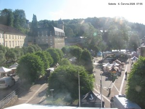 Město Jánské Lázně - Kolonáda, náměstí Svobody - 6.6.2026 v 08:02