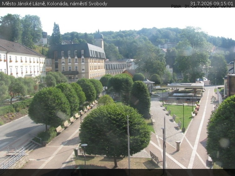 Město Jánské Lázně - Kolonáda, náměstí Svobody - 31.7.2026 v 09:15