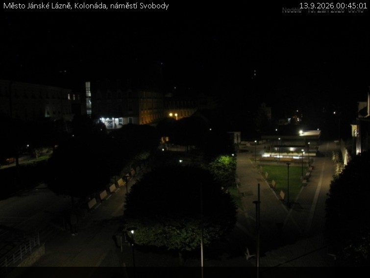 Město Jánské Lázně - Kolonáda, náměstí Svobody - 13.9.2026 v 00:45