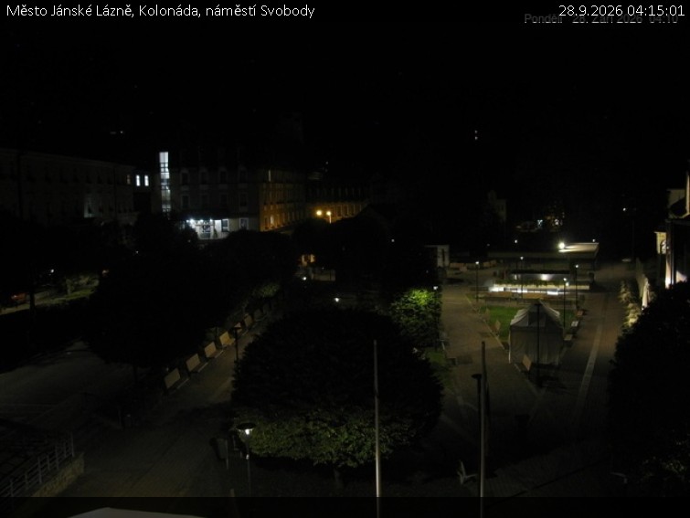 Město Jánské Lázně - Kolonáda, náměstí Svobody - 28.9.2026 v 04:15