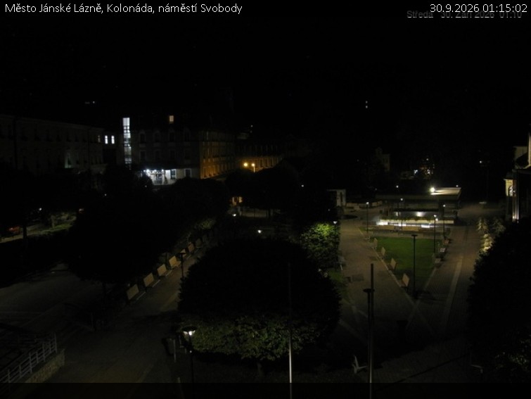 Město Jánské Lázně - Kolonáda, náměstí Svobody - 30.9.2026 v 01:15