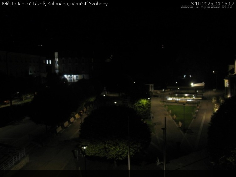Město Jánské Lázně - Kolonáda, náměstí Svobody - 3.10.2026 v 04:15