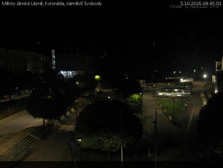 Město Jánské Lázně - Kolonáda, náměstí Svobody - 5.10.2026 v 04:45