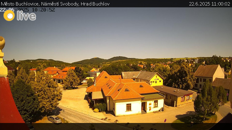Město Buchlovice - Náměstí Svobody, Hrad Buchlov - 22.6.2025 v 11:00
