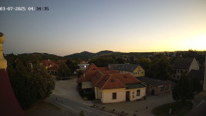 Město Buchlovice - Náměstí Svobody, Hrad Buchlov - 3.7.2025 v 05:00