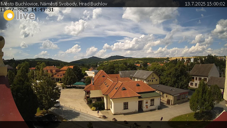 Město Buchlovice - Náměstí Svobody, Hrad Buchlov - 13.7.2025 v 15:00 Město Buchlovice - Náměstí Svobody, Hrad Buchlov - 13.7.2025 v 15:00