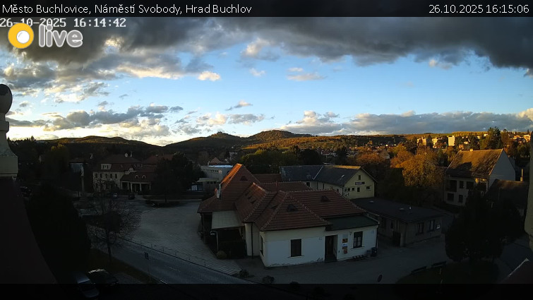 Město Buchlovice - Náměstí Svobody, Hrad Buchlov - 26.10.2025 v 16:15 Město Buchlovice - Náměstí Svobody, Hrad Buchlov - 26.10.2025 v 16:15