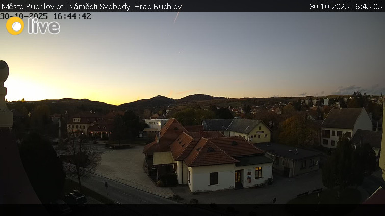 Město Buchlovice - Náměstí Svobody, Hrad Buchlov - 30.10.2025 v 16:45