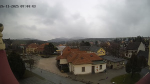 Město Buchlovice - Náměstí Svobody, Hrad Buchlov - 26.11.2025 v 07:45