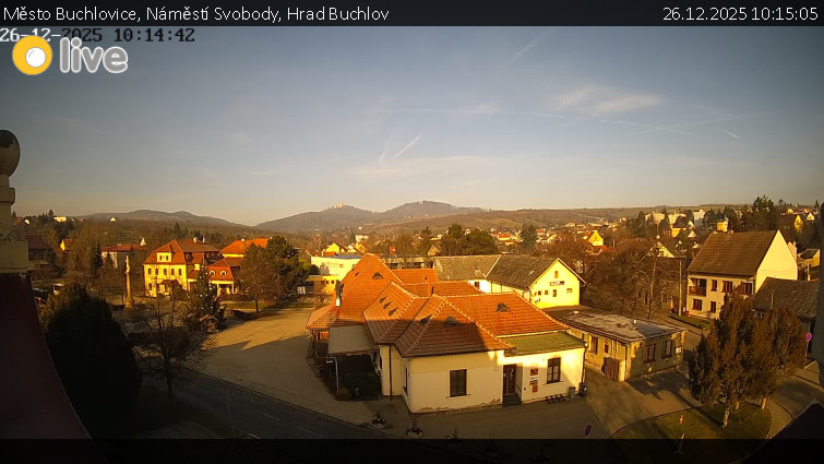 Město Buchlovice - Náměstí Svobody, Hrad Buchlov - 26.12.2025 v 10:15