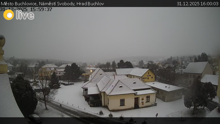 Město Buchlovice - Náměstí Svobody, Hrad Buchlov - 31.12.2025 v 16:00