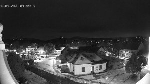 Město Buchlovice - Náměstí Svobody, Hrad Buchlov - 2.1.2026 v 03:45