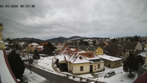 Město Buchlovice - Náměstí Svobody, Hrad Buchlov - 2.1.2026 v 08:30