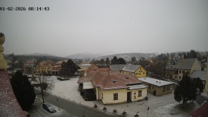 Město Buchlovice - Náměstí Svobody, Hrad Buchlov - 1.2.2026 v 08:15