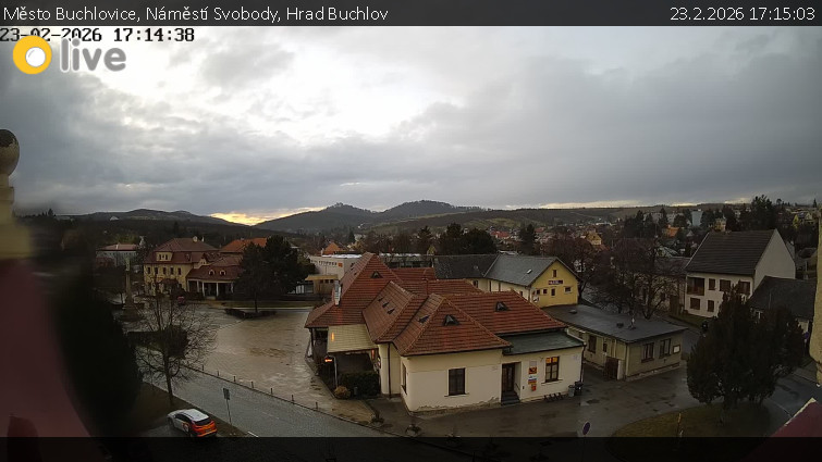 Město Buchlovice - Náměstí Svobody, Hrad Buchlov - 23.2.2026 v 17:15