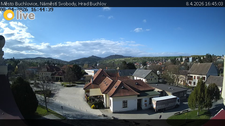Město Buchlovice - Náměstí Svobody, Hrad Buchlov - 8.4.2026 v 16:45