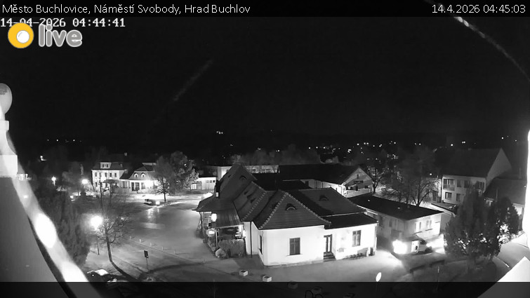 Město Buchlovice - Náměstí Svobody, Hrad Buchlov - 14.4.2026 v 04:45