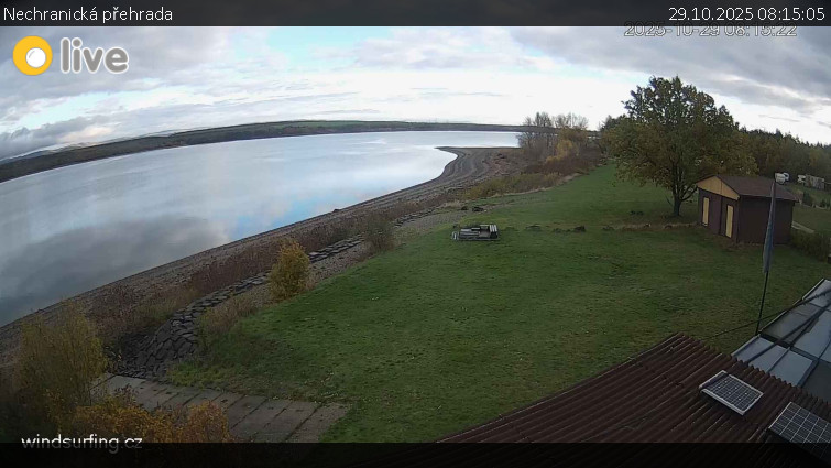 Nechranická přehrada - Nechranická přehrada - 29.10.2025 v 08:15 Nechranická přehrada - Nechranická přehrada - 29.10.2025 v 08:15