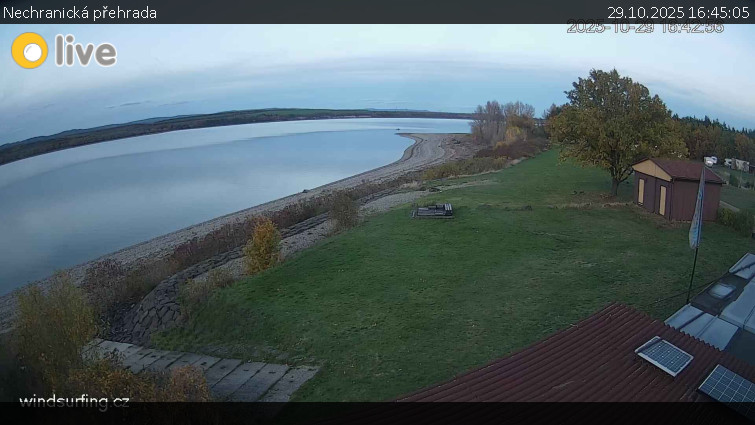 Nechranická přehrada - Nechranická přehrada - 29.10.2025 v 16:45 Nechranická přehrada - Nechranická přehrada - 29.10.2025 v 16:45