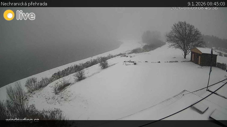 Nechranická přehrada - Nechranická přehrada - 9.1.2026 v 08:45